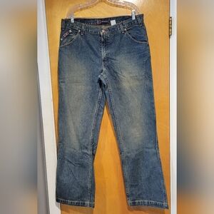 VINTAGE BUGLE BOY MEN'S JEANS 38x34